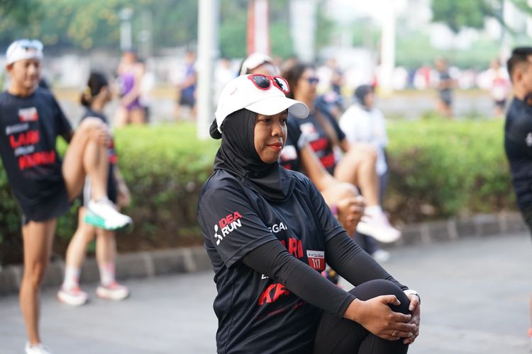 Race photo from Soft Launching Buku "Enggak Lari, Enggak Keren" & IdeaRun