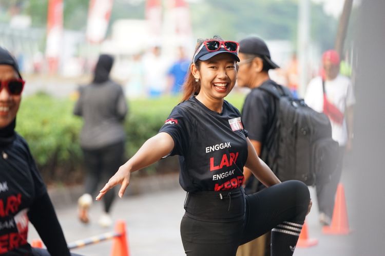 Race photo from Soft Launching Buku "Enggak Lari, Enggak Keren" & IdeaRun