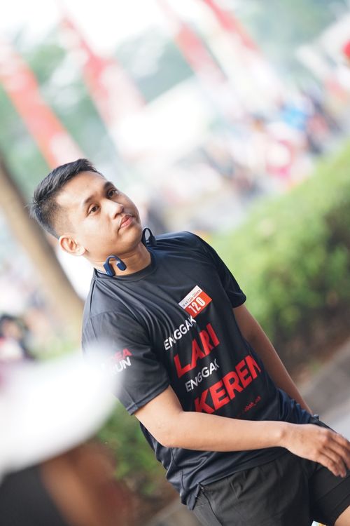 Race photo from Soft Launching Buku "Enggak Lari, Enggak Keren" & IdeaRun
