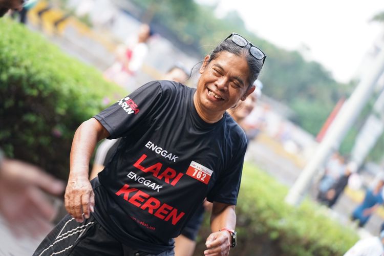 Race photo from Soft Launching Buku "Enggak Lari, Enggak Keren" & IdeaRun