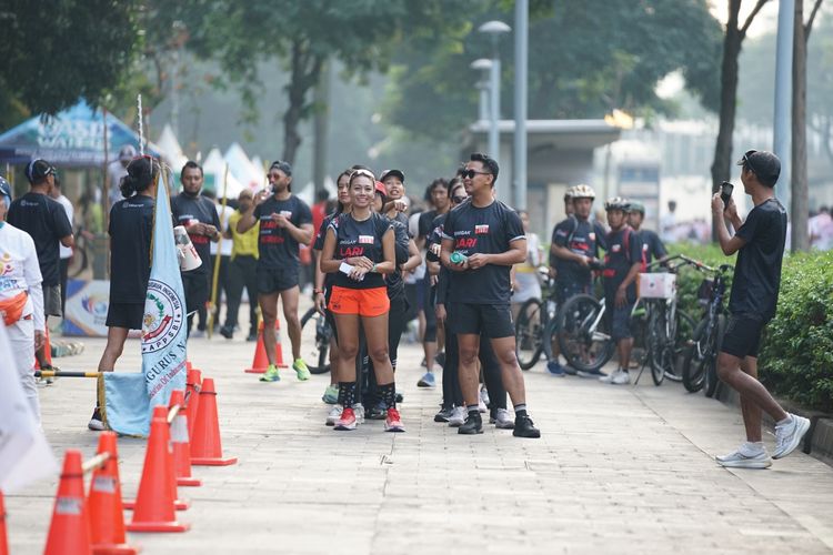 Race photo from Soft Launching Buku "Enggak Lari, Enggak Keren" & IdeaRun