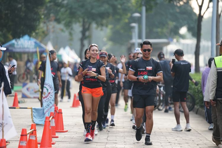 Race photo from Soft Launching Buku "Enggak Lari, Enggak Keren" & IdeaRun