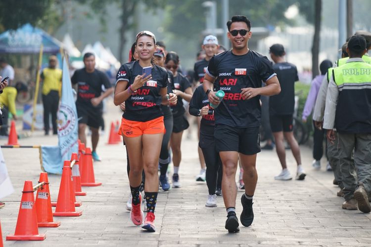 Race photo from Soft Launching Buku "Enggak Lari, Enggak Keren" & IdeaRun