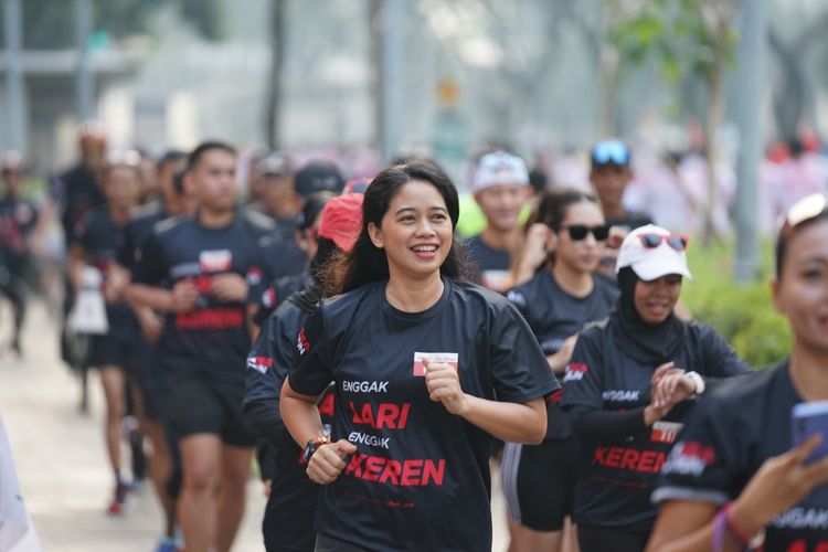 Race photo from Soft Launching Buku "Enggak Lari, Enggak Keren" & IdeaRun