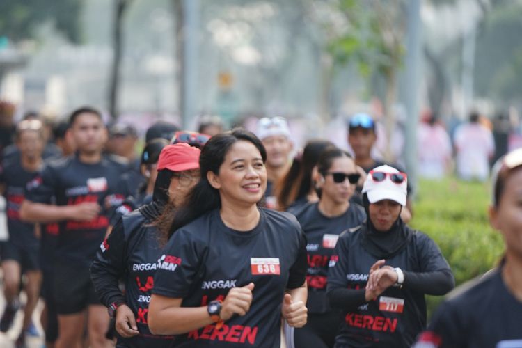 Race photo from Soft Launching Buku "Enggak Lari, Enggak Keren" & IdeaRun