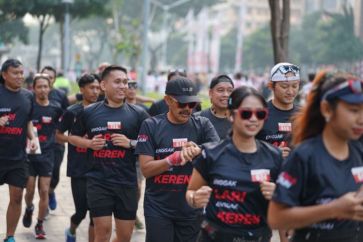 Race photo from Soft Launching Buku "Enggak Lari, Enggak Keren" & IdeaRun