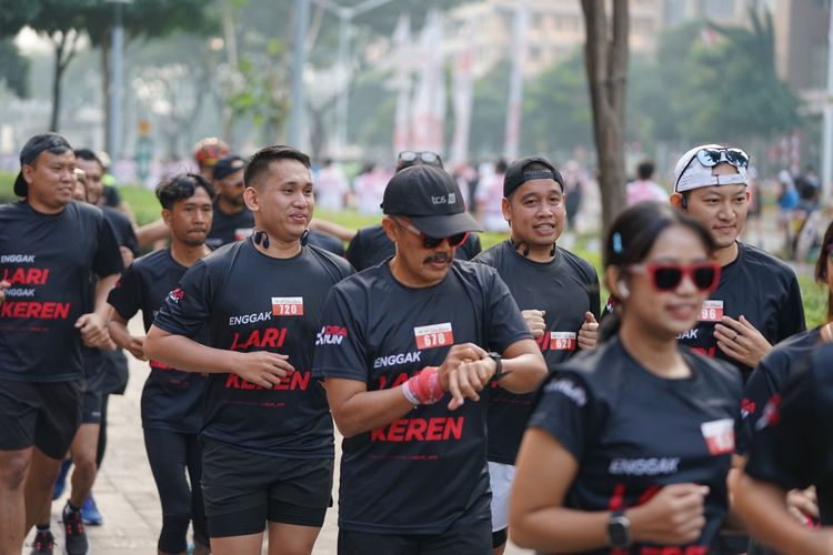 Race photo from Soft Launching Buku "Enggak Lari, Enggak Keren" & IdeaRun