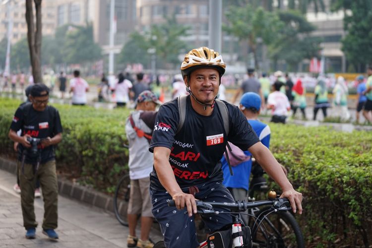 Race photo from Soft Launching Buku "Enggak Lari, Enggak Keren" & IdeaRun