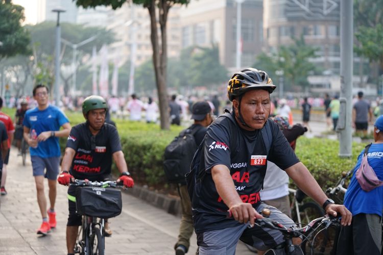 Race photo from Soft Launching Buku "Enggak Lari, Enggak Keren" & IdeaRun