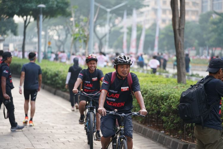 Race photo from Soft Launching Buku "Enggak Lari, Enggak Keren" & IdeaRun