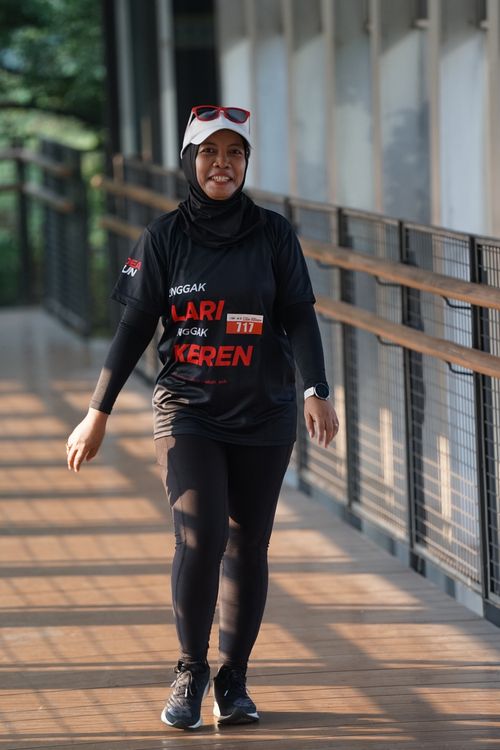 Race photo from Soft Launching Buku "Enggak Lari, Enggak Keren" & IdeaRun