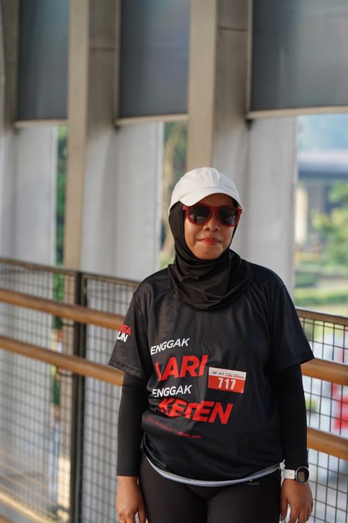 Race photo from Soft Launching Buku "Enggak Lari, Enggak Keren" & IdeaRun