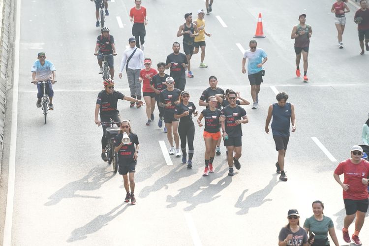 Race photo from Soft Launching Buku "Enggak Lari, Enggak Keren" & IdeaRun