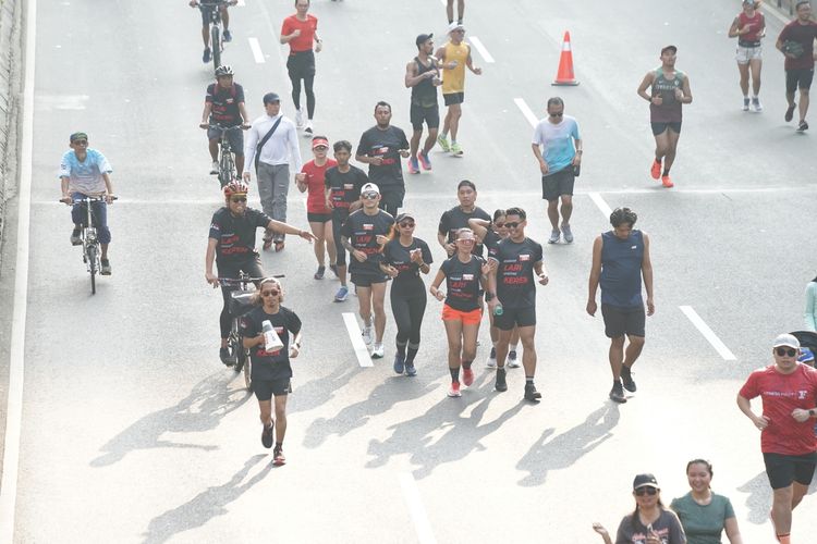 Race photo from Soft Launching Buku "Enggak Lari, Enggak Keren" & IdeaRun