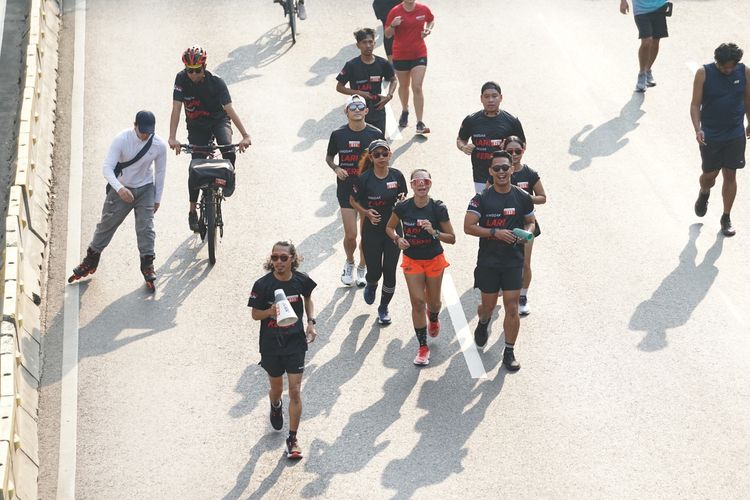Race photo from Soft Launching Buku "Enggak Lari, Enggak Keren" & IdeaRun