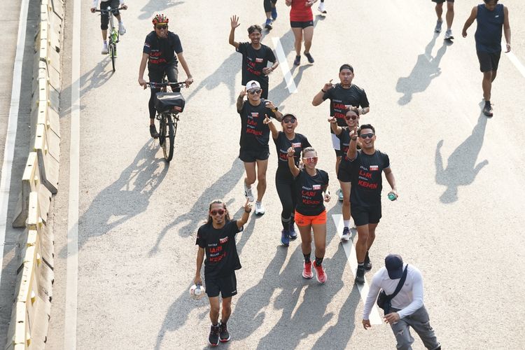 Race photo from Soft Launching Buku "Enggak Lari, Enggak Keren" & IdeaRun