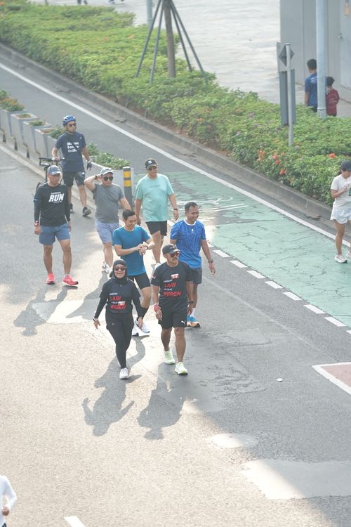Race photo from Soft Launching Buku "Enggak Lari, Enggak Keren" & IdeaRun