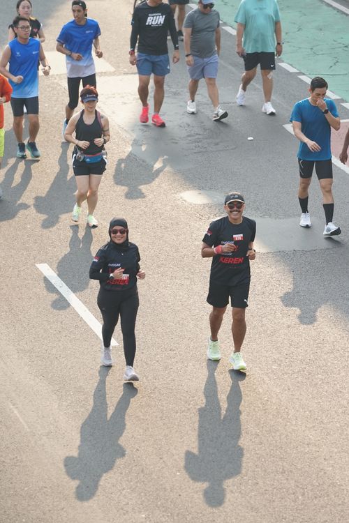 Race photo from Soft Launching Buku "Enggak Lari, Enggak Keren" & IdeaRun