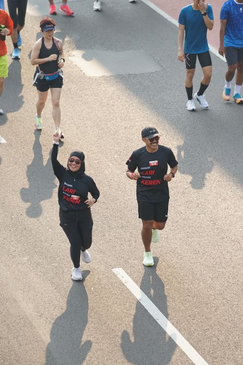 Race photo from Soft Launching Buku "Enggak Lari, Enggak Keren" & IdeaRun