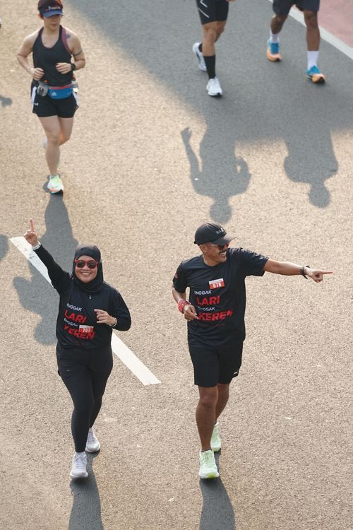 Race photo from Soft Launching Buku "Enggak Lari, Enggak Keren" & IdeaRun