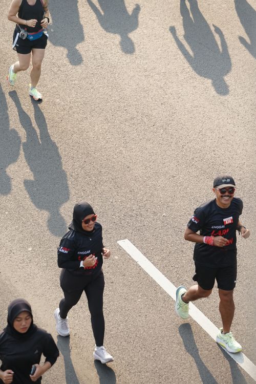 Race photo from Soft Launching Buku "Enggak Lari, Enggak Keren" & IdeaRun