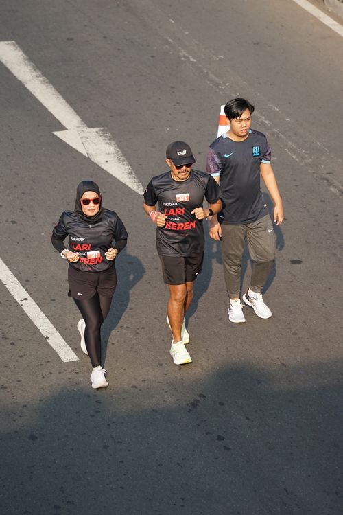Race photo from Soft Launching Buku "Enggak Lari, Enggak Keren" & IdeaRun