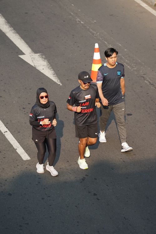Race photo from Soft Launching Buku "Enggak Lari, Enggak Keren" & IdeaRun