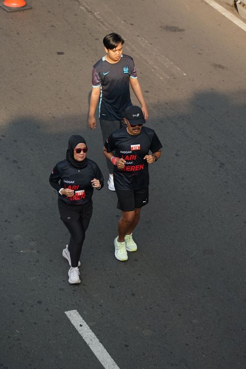 Race photo from Soft Launching Buku "Enggak Lari, Enggak Keren" & IdeaRun