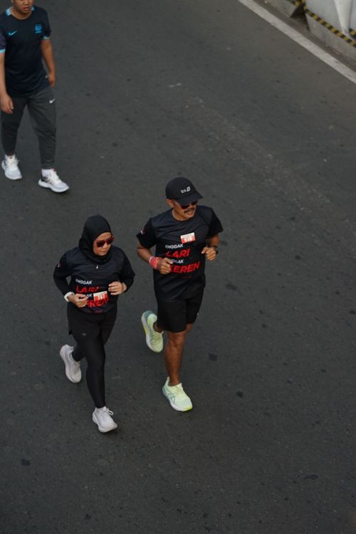 Race photo from Soft Launching Buku "Enggak Lari, Enggak Keren" & IdeaRun