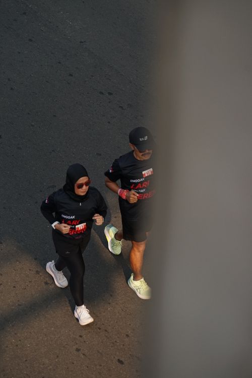 Race photo from Soft Launching Buku "Enggak Lari, Enggak Keren" & IdeaRun