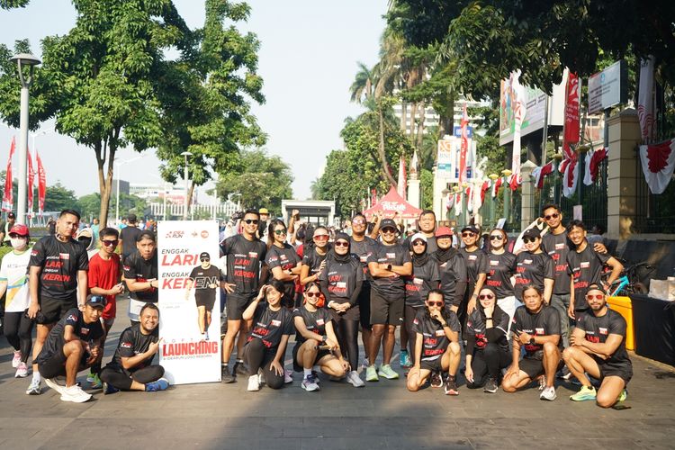 Race photo from Soft Launching Buku "Enggak Lari, Enggak Keren" & IdeaRun