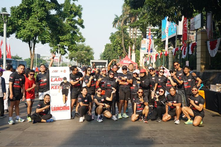 Race photo from Soft Launching Buku "Enggak Lari, Enggak Keren" & IdeaRun