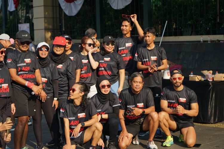 Race photo from Soft Launching Buku "Enggak Lari, Enggak Keren" & IdeaRun