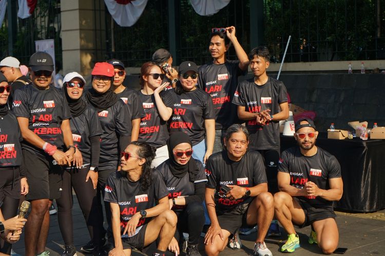 Race photo from Soft Launching Buku "Enggak Lari, Enggak Keren" & IdeaRun