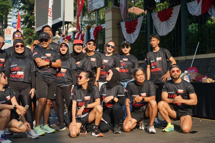 Race photo from Soft Launching Buku "Enggak Lari, Enggak Keren" & IdeaRun