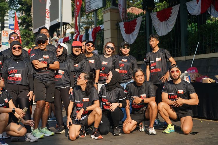 Race photo from Soft Launching Buku "Enggak Lari, Enggak Keren" & IdeaRun