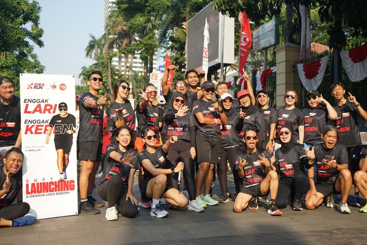 Race photo from Soft Launching Buku "Enggak Lari, Enggak Keren" & IdeaRun
