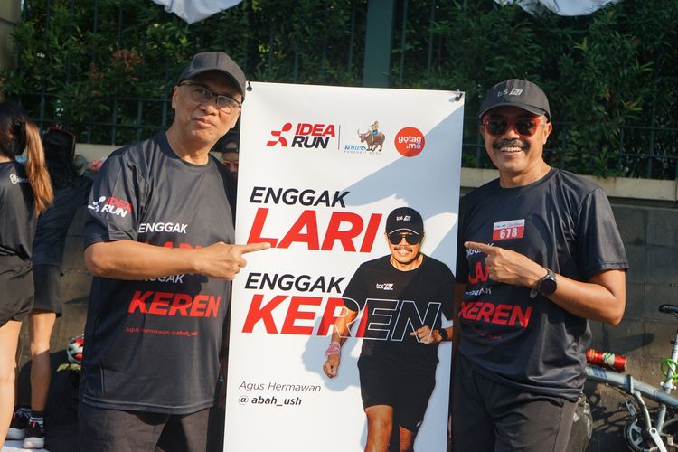 Race photo from Soft Launching Buku "Enggak Lari, Enggak Keren" & IdeaRun