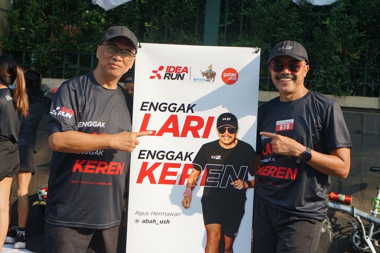 Race photo from Soft Launching Buku "Enggak Lari, Enggak Keren" & IdeaRun