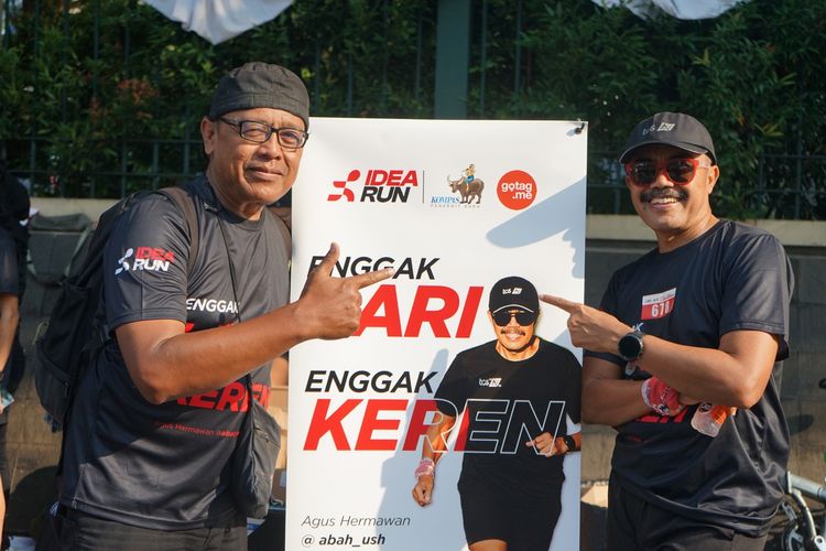 Race photo from Soft Launching Buku "Enggak Lari, Enggak Keren" & IdeaRun