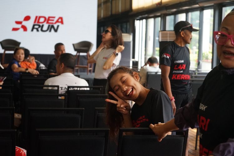 Race photo from Soft Launching Buku "Enggak Lari, Enggak Keren" & IdeaRun