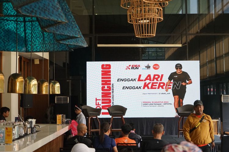 Race photo from Soft Launching Buku "Enggak Lari, Enggak Keren" & IdeaRun
