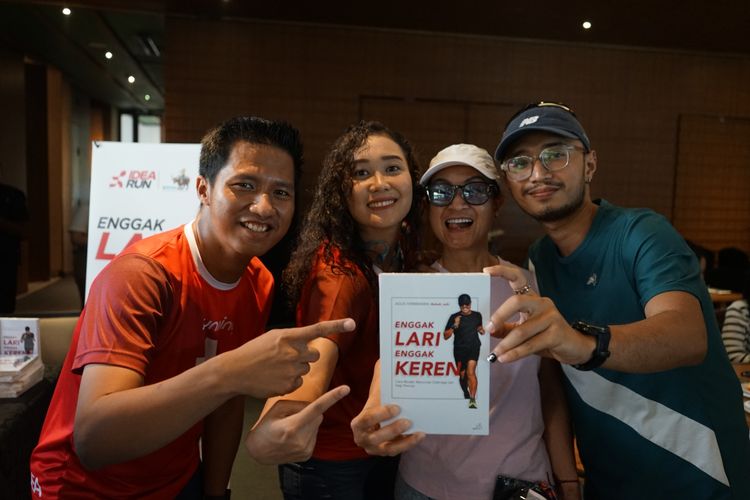 Race photo from Soft Launching Buku "Enggak Lari, Enggak Keren" & IdeaRun