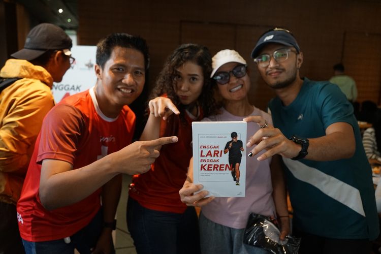 Race photo from Soft Launching Buku "Enggak Lari, Enggak Keren" & IdeaRun