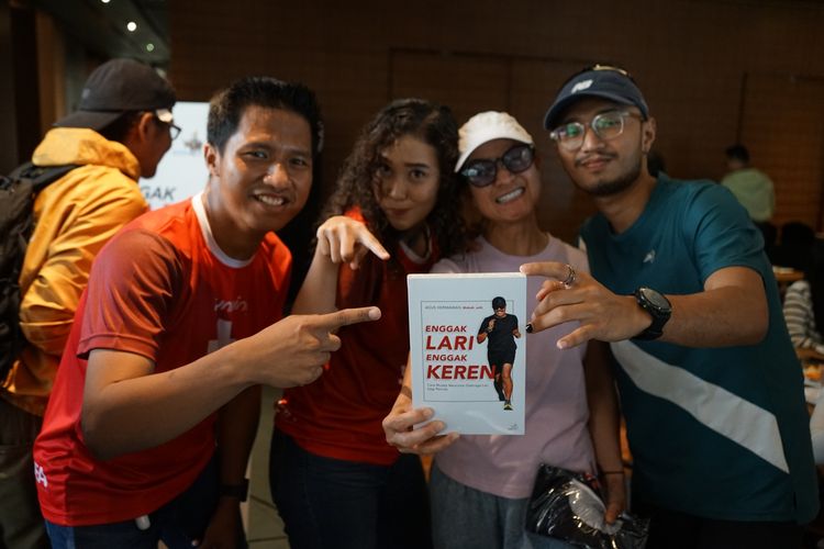 Race photo from Soft Launching Buku "Enggak Lari, Enggak Keren" & IdeaRun