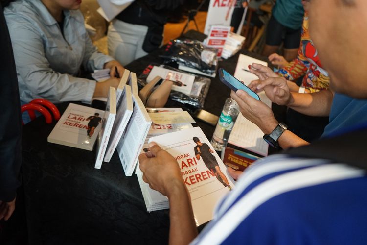 Race photo from Soft Launching Buku "Enggak Lari, Enggak Keren" & IdeaRun