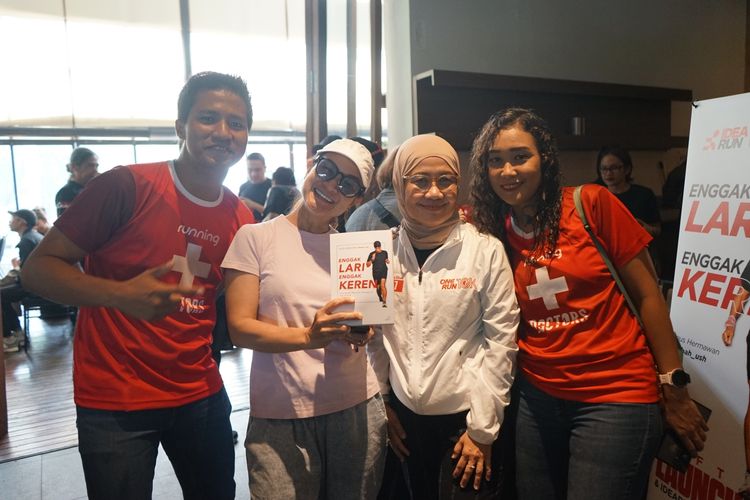 Race photo from Soft Launching Buku "Enggak Lari, Enggak Keren" & IdeaRun