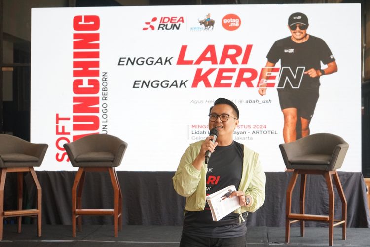 Race photo from Soft Launching Buku "Enggak Lari, Enggak Keren" & IdeaRun