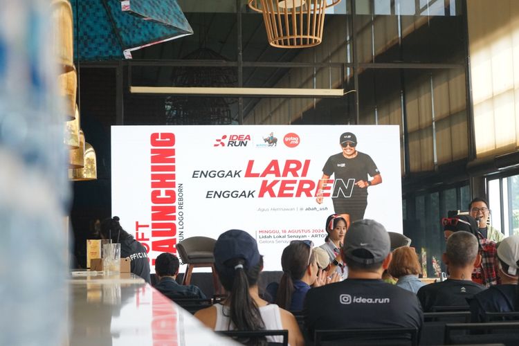 Race photo from Soft Launching Buku "Enggak Lari, Enggak Keren" & IdeaRun
