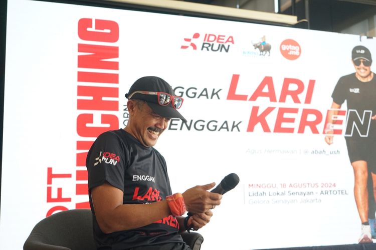 Race photo from Soft Launching Buku "Enggak Lari, Enggak Keren" & IdeaRun
